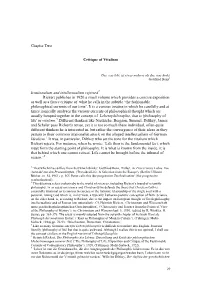 Chapter One First Draft