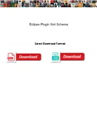 Eclipse Plugin Xml Schema