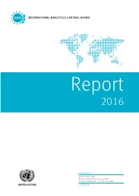 INCB Annual Report for 2016