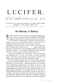 Lucifer Volume 8 No. 48
