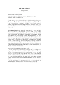 Re the B Trust [2006] JRC 185