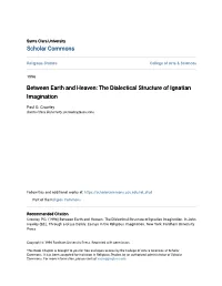 The Dialectical Structure of Ignatian Imagination