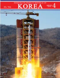 The DPRK Demonstrates Its Might As a Space