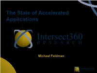 The State of Accelerated Applications