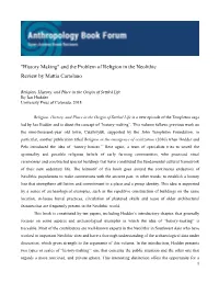 And the Problem of Religion in the Neolithic Review by Mattia Cartolano