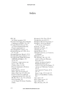 My-Ngarrindjeri-Calling-Index.Pdf (Pdf, 292.35
