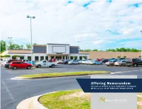 Offering Memorandum 102,100 SF OFFICE & FLEX PROPERTY in MACON with 48,400 SF of TURN KEY READY OFFICE TABLE of CONTENTS