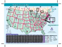 Area Code Map Printv
