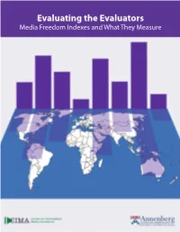 Evaluating the Evaluators Media Freedom Indexes and What They Measure