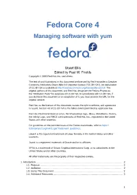 Managing Software with Yum
