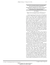 An Overview of the Mccoy Brook Sauropodomorph Dinosaur Bone