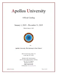 Apollos University