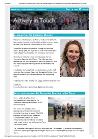Message from the Executive Director Seven New Members For