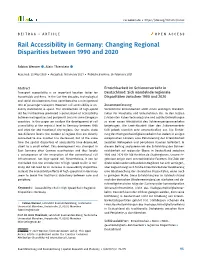 Changing Regional Disparities Between 1990 and 2020