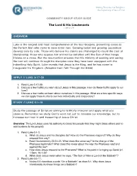 Community Group Study Guide