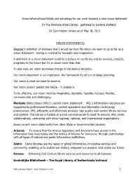 1 Some Informational Tidbits and Samplings for Our Work Towards A