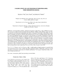 A Global Update on Lead Poisoning in Terrestrial Birds