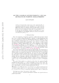 Arxiv:1711.04380V2 [Math.AG]