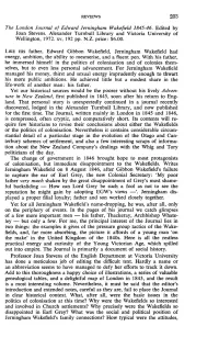 The London Journal of Edward Jerningham Wakefield 1845-46