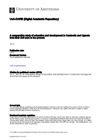 A Comparative Study on Education, Development in Cambodia And