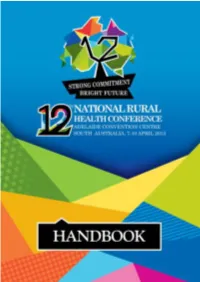 Conference Handbook (PDF)