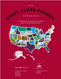 The State Clean Energy Cookbook