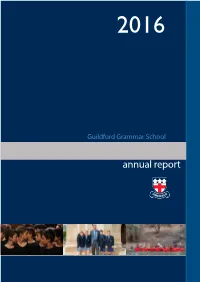 2016 Annual Report 2016 ANNUAL REPORT