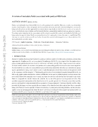A Review of Metadata Fields Associated with Podcast RSS Feeds