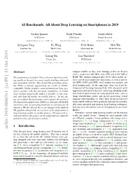 Arxiv:1910.06663V1 [Cs.PF] 15 Oct 2019