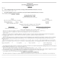 GANNETT CO., INC. (Exact Name of Registrant As Specified in Its Charter)