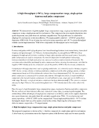Large Compensation Range, Single-Prism Femtosecond Pulse Compressor
