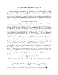 The Exponential Function for Matrices