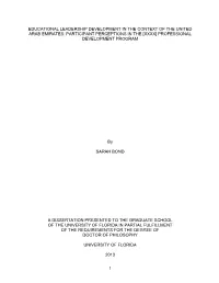 University of Florida Thesis Or Dissertation Formatting