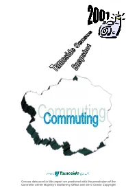 Commuting To/From/Within Tameside