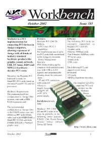 Workbench October 2002 Issue 185