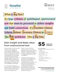 Gain Insight and Deep Value from Unstructured