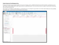 Outlook Calendar and Time Management Tips