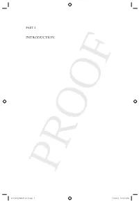 Part I INTRODUCTION