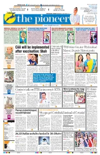 CAA Will Be Implemented After Vaccination: Shah