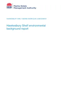 Hawkesbury Shelf Environmental Background Report