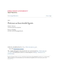 Proteases As Insecticidal Agents Robert L