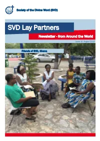 SVD Lay Partners Newsletter - from Around the World