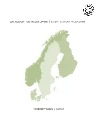 Territory Guide | Nordic Soil Association Trade Support