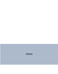 Library Page Intentionally Left Blank Library