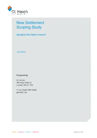 New Settlement Scoping Study