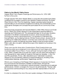 Paths to the World, Paths Home (Print Version)