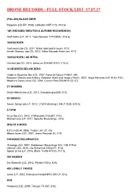 Full Stock List 17.07.17