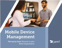 Management Mobile Device