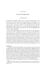 Practicing Spirituality 1. Introduction in the Field of Religious Studies