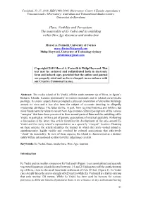 The Materiality of Es Vedrà and Its Enfolding Within New Age Discourse and Media-Lore